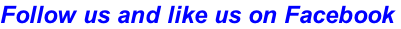 Follow us and like us on Facebook